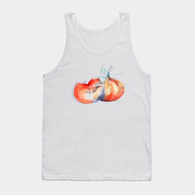 Halloween Tank Top by Maria Mi Art